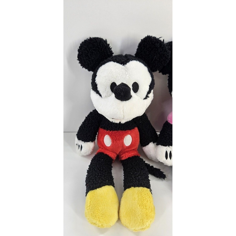 Vtg Lot Mickey & Minnie Mouse 13" Fleece Plush Gotta Get Gund Disney Store *see - Picture 2 of 11